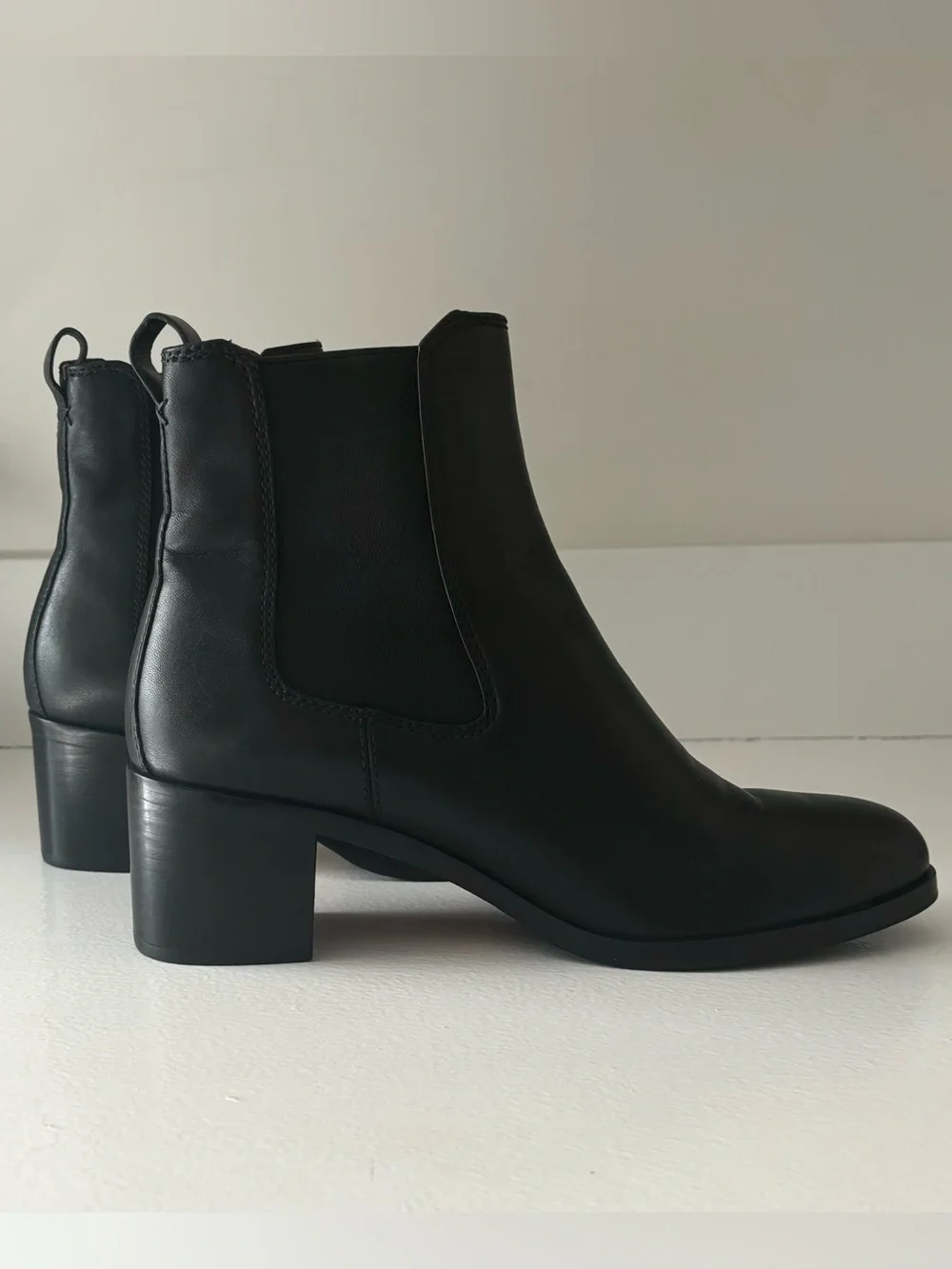 Rag & Bone Walker Chelsea Black Leather Boots